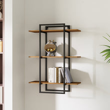 Load image into Gallery viewer, 3-Tier Modern Wall-Mounted Shelves Floating Shelves