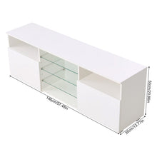 Load image into Gallery viewer, TV Stand with RGB LED Lights