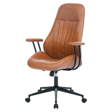 Load image into Gallery viewer, Mid-Century Modern Office Chair with Casters