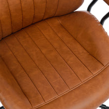 Load image into Gallery viewer, Mid-Century Modern Office Chair with Casters