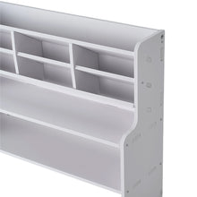 Load image into Gallery viewer, White Desktop Storage Shelf
