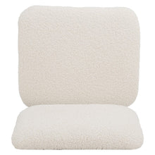 Load image into Gallery viewer, H 80cm Faux Wool Cocktail Chair Metal Frame Occasional Chair Cocktail Chairs Living and Home