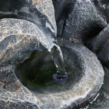 Load image into Gallery viewer, Tabletop Waterfall Fountain with LED Lighting
