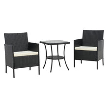 Load image into Gallery viewer, 3 PCS Garden Furniture Set
