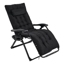 Load image into Gallery viewer, Zero Gravity Outdoor Recliner with Seat Cushion & Headrest