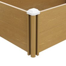 Load image into Gallery viewer, Plastic Wood-Grain Raised Garden Bed Planter