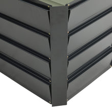 Load image into Gallery viewer, Outdoor Metal L-Shaped Raised Garden Bed
