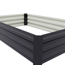 Load image into Gallery viewer, Galvanised Steel Raised Garden Bed