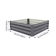 Load image into Gallery viewer, Galvanised Steel Raised Garden Bed