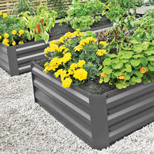 Load image into Gallery viewer, 2PCS Galvanised Steel Raised Garden Beds