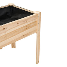 Load image into Gallery viewer, Elevated Rectangular Raised Garden Bed with Drainage Holes