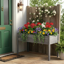Load image into Gallery viewer, Elevated Rectangular Raised Garden Bed with Drainage Holes