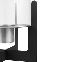 Load image into Gallery viewer, Electric Fireplace Glass Burning LED Flame Stove Fire Heater Tabletop Fire Pit