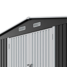 Load image into Gallery viewer, 10x16FT Outdoor Metal Apex Roof Storage Shed