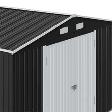 Load image into Gallery viewer, 10x16FT Outdoor Metal Apex Roof Storage Shed