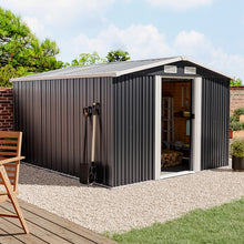 Load image into Gallery viewer, 10x8 FT Large Metal Garden Tool Storage Shed