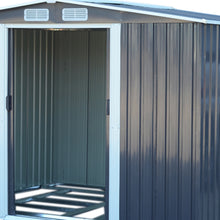 Load image into Gallery viewer, 10x8 FT Large Metal Garden Tool Storage Shed