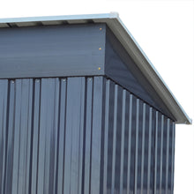 Load image into Gallery viewer, 4x8FT Metal Storage Tool Shed for Garden Patio