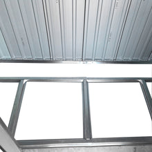 Load image into Gallery viewer, 4x8FT Metal Storage Tool Shed for Garden Patio