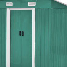 Load image into Gallery viewer, 4x6FT Metal Garden Storage Shed