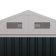 Load image into Gallery viewer, 6x4 FT Metal Apex Roof Garden Tool Storage Shed