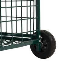 Load image into Gallery viewer, Rolling Garden Work Seat Cart with Storage