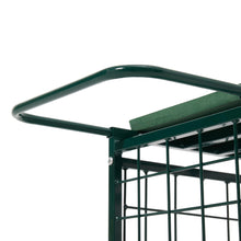 Load image into Gallery viewer, Rolling Garden Work Seat Cart with Storage