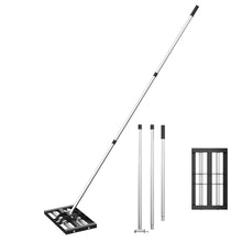 Load image into Gallery viewer, Garden Lawn Levelling Rake with Aluminium Alloy Rollers