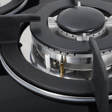 Load image into Gallery viewer, Black Tempered Glass 2/4-Burner Gas Cooktop Gas Cooktops Living and Home