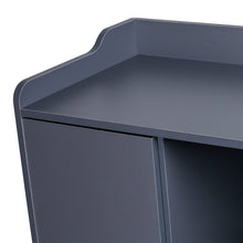 Load image into Gallery viewer, 90cm W Contemporary White/Grey Home Sideboard Cabinet with Storage Indoor Cabinets Living and Home