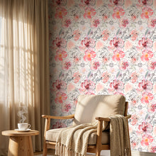 Load image into Gallery viewer, Non-Adhesive & Self-Adhesive Embossed Wallpaper Set
