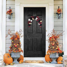 Load image into Gallery viewer, Scary Prelit Skull Halloween Arch Wreath Home Decoration Living and Home