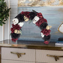 Load image into Gallery viewer, Scary Prelit Skull Halloween Arch Wreath Home Decoration Living and Home
