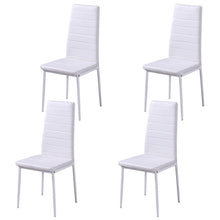 Load image into Gallery viewer, Stylish Tempered Glass Dining Table and Chair Set Living and Home
