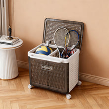 Load image into Gallery viewer, Laundry Baskets & Storage Bins Set – Foldable, PP & Metal