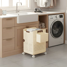 Load image into Gallery viewer, Laundry Baskets & Storage Bins Set – Foldable, PP & Metal