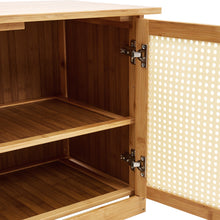 Load image into Gallery viewer, Wooden Entryway Storage Shoe Cabinet Shoe Bench