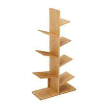 Load image into Gallery viewer, 7-Tier Wooden Tree Bookshelf