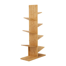 Load image into Gallery viewer, 7-Tier Wooden Tree Bookshelf