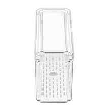 Load image into Gallery viewer, Set of 10 Stackable Clear Fridge Organisers Storage Boxes