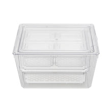 Load image into Gallery viewer, Stackable Clear Fridge Organisers Storage Boxes