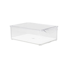 Load image into Gallery viewer, Stackable Clear Fridge Organisers Storage Boxes