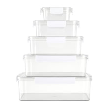 Load image into Gallery viewer, Fridge Storage Containers with Lids