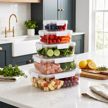 Load image into Gallery viewer, Fridge Storage Containers with Lids