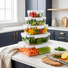 Load image into Gallery viewer, Fridge Storage Containers with Lids