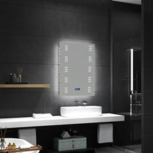 Load image into Gallery viewer, 700x500 MM Rectangle Smart LED Touch Bathroom Mirror Bathroom Mirrors Living and Home