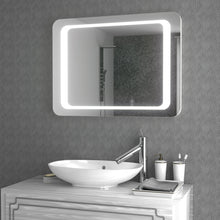 Load image into Gallery viewer, LED Wall Mounted Steam Free Illuminated Bathroom Mirror