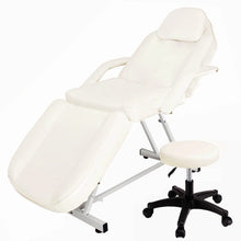 Load image into Gallery viewer, Adjustable Beauty Bed Salon Chair Set with Stool Salon Chairs Living and Home