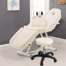 Load image into Gallery viewer, Adjustable Beauty Bed Salon Chair Set with Stool Salon Chairs Living and Home