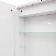 Load image into Gallery viewer, 65cm Wide Bluetooth LED Mirror Cabinet for Bathroom Bathroom Mirror Cabinets Living and Home